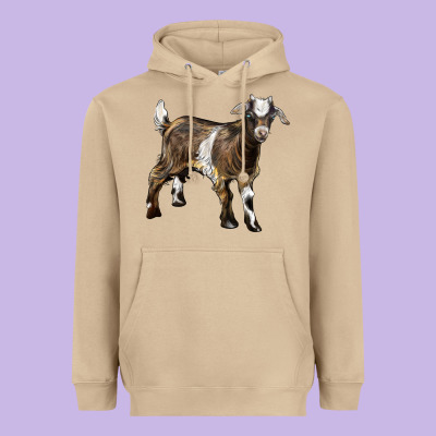 Baby Tennessee Fainting Goat Heavyweight Hoodie Designed By Lillyallendesigns