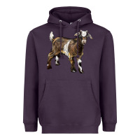 Plum Baby Tennessee Fainting Goat Heavyweight Hoodie - LillyAllenDesigns