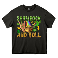 Asphalt Shamrock and roll Heavy Core Tee - BundleAndBundleShop