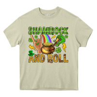 Shamrock And Roll Heavy Core Tee | Teevron