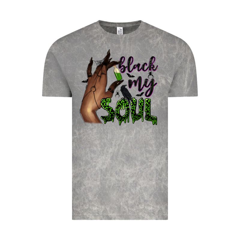 Black My Soul Vintage Tee by NancyCooperArtShop | Teevron