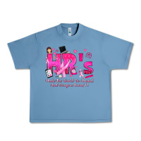 Pebble Blue breast cancer hr human resources Urban Heavy Tee - texasbilliewilder