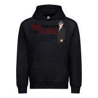 Black ned ryerson life insurance. groundhog day Urban Hoodie - lanVoArt