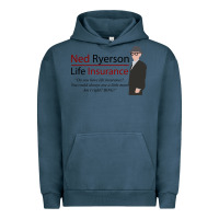 Pigment Midnight Navy ned ryerson life insurance. groundhog day Urban Hoodie - lanVoArt