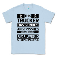 Dusty Blue TRUCKER Classic Tee - Bettercallsaul