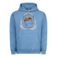 Pigment Pebble Blue here's to swimmin' with bow legged women. Urban Hoodie - lanVoArt