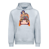Heather Grey vice principals Urban Hoodie - lanVoArt