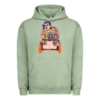 Pigment Oil Green vice principals Urban Hoodie - lanVoArt