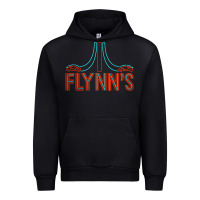 Black flynns place   tron   1980s Urban Hoodie - lanVoArt