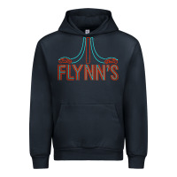 Navy flynns place   tron   1980s Urban Hoodie - lanVoArt