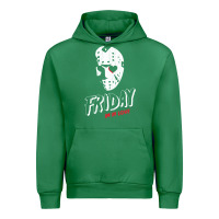 Emerald friday the 13th friday i'm in love vintage style horror halloween t sh Urban Hoodie - lanVoArt