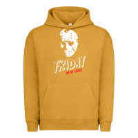 Pigment Peanut Butter friday the 13th friday i'm in love vintage style horror halloween t sh Urban Hoodie - lanVoArt