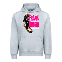 Heather Grey frank drebin Urban Hoodie - lanVoArt
