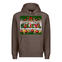 Coffee Christmas Believe Premium Hoodie - BundleAndBundleShop