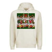Oatmeal Heather Christmas Believe Premium Hoodie - BundleAndBundleShop