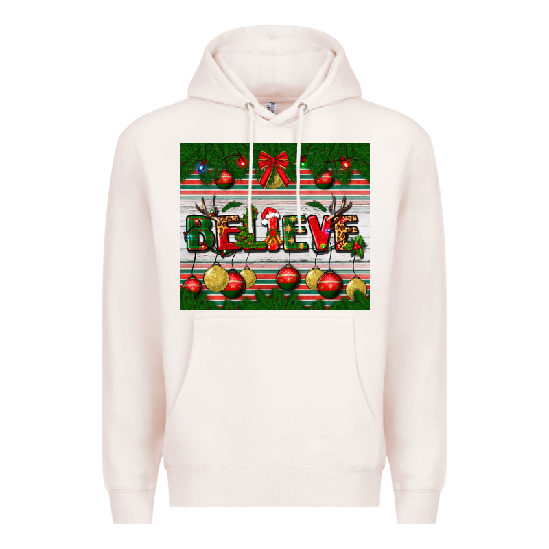 Christmas Believe Premium Hoodie by BundleAndBundleShop | Teevron