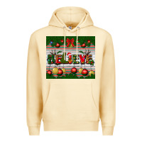 Pina Colada Christmas Believe Premium Hoodie - BundleAndBundleShop