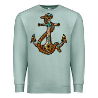 Seafoam western anchor Premium Sweatshirt - RacoonDesign