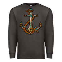 Smoke western anchor Premium Sweatshirt - RacoonDesign