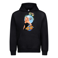 Black not of this earth girls are easy mixup Urban Hoodie - lanVoArt