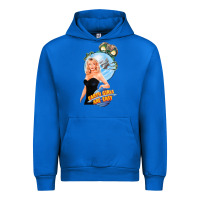 Cobalt not of this earth girls are easy mixup Urban Hoodie - lanVoArt