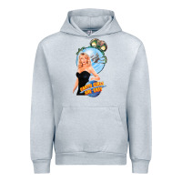 Heather Grey not of this earth girls are easy mixup Urban Hoodie - lanVoArt