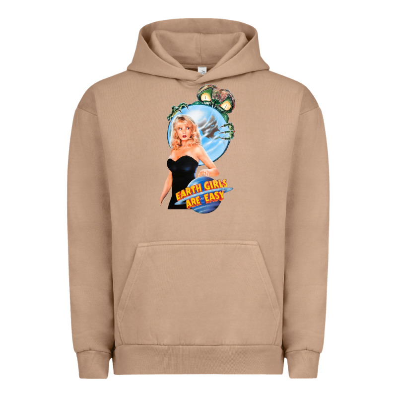 Not Of This Earth Girls Are Easy Mixup Urban Hoodie by lanVoArt | Teevron
