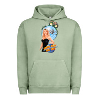 Pigment Oil Green not of this earth girls are easy mixup Urban Hoodie - lanVoArt