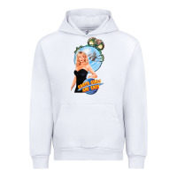 White not of this earth girls are easy mixup Urban Hoodie - lanVoArt