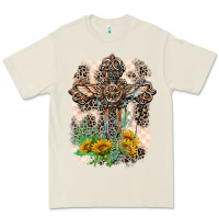 Bone Western with Crosses Premium Tee - LillyAllenDesigns
