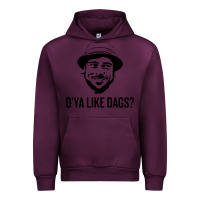 Mauve Wine snatch   d'ya like dags. Urban Hoodie - lanVoArt