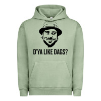 Pigment Oil Green snatch   d'ya like dags. Urban Hoodie - lanVoArt