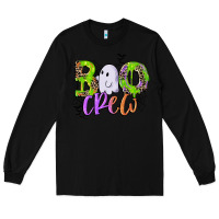 Black boo crew Long Sleeve Tee - CowGirlArtShop