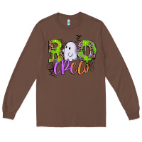 Chestnut boo crew Long Sleeve Tee - CowGirlArtShop