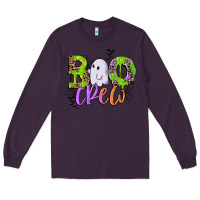 Plum boo crew Long Sleeve Tee - CowGirlArtShop