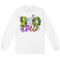 White boo crew Long Sleeve Tee - CowGirlArtShop