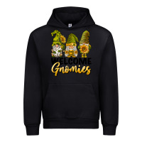 Black welcome gnomies sunflowers Urban Hoodie - BarkalooDesign