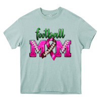 Arona Football Mom Breast Cancer Heavy Core Tee - BundleAndBundleShop