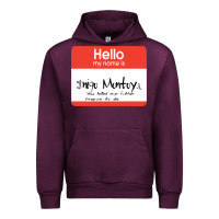 Mauve Wine hello my name is inigo montoya [princess bride] Urban Hoodie - lanVoArt
