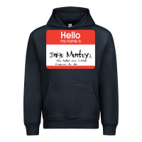 Navy hello my name is inigo montoya [princess bride] Urban Hoodie - lanVoArt