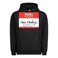 Pigment Black hello my name is inigo montoya [princess bride] Urban Hoodie - lanVoArt