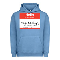 Pigment Pebble Blue hello my name is inigo montoya [princess bride] Urban Hoodie - lanVoArt