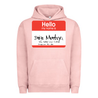 Pigment Salmon hello my name is inigo montoya [princess bride] Urban Hoodie - lanVoArt