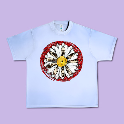 Daisy Urban Heavy Tee Designed By Jahusdesignshop
