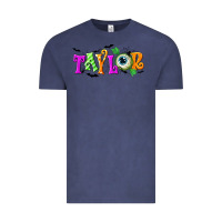 Vintage Denim Personalized Halloween Vintage Tee - NancyCooperArtShop
