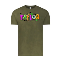 Vintage Olive Personalized Halloween Vintage Tee - NancyCooperArtShop