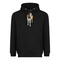 Black boer goat Heavyweight Hoodie - LillyAllenDesigns