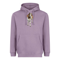 Lavender boer goat Heavyweight Hoodie - LillyAllenDesigns