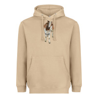 Mushroom boer goat Heavyweight Hoodie - LillyAllenDesigns