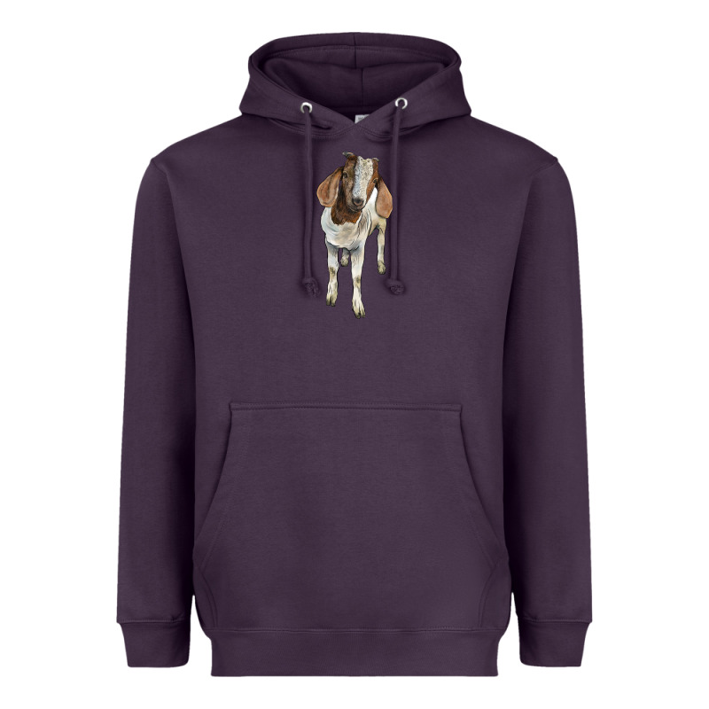 Boer Goat Heavyweight Hoodie by LillyAllenDesigns | Teevron